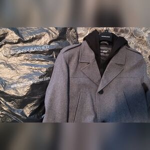Wilsons Leather Men's Gray Jacket